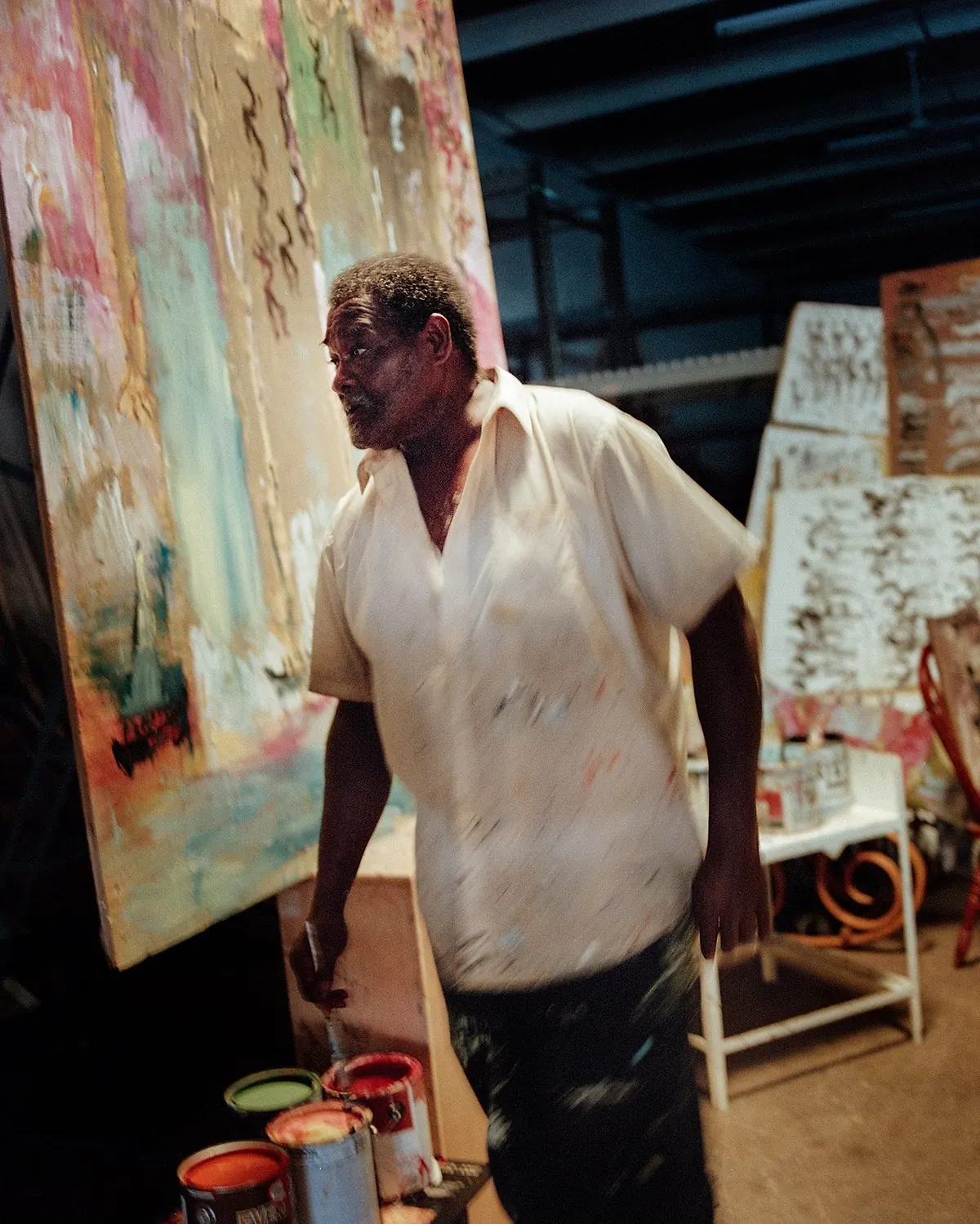 Purvis Young, Art To Death
